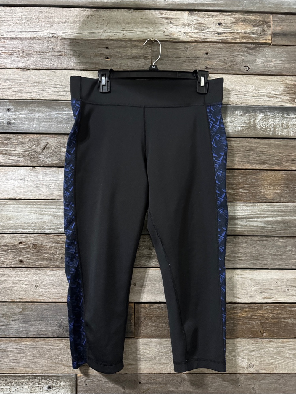 adidas Black Performance Capri Athletic Leggings